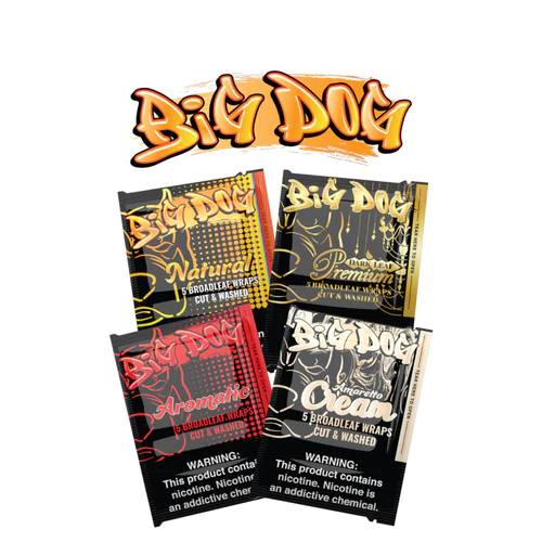 Big Dog Leaf Wraps 5pk-8ct