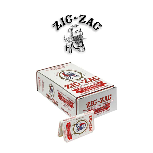 Zig Zag Cut Corner Slow Burning-24pack - Image 2